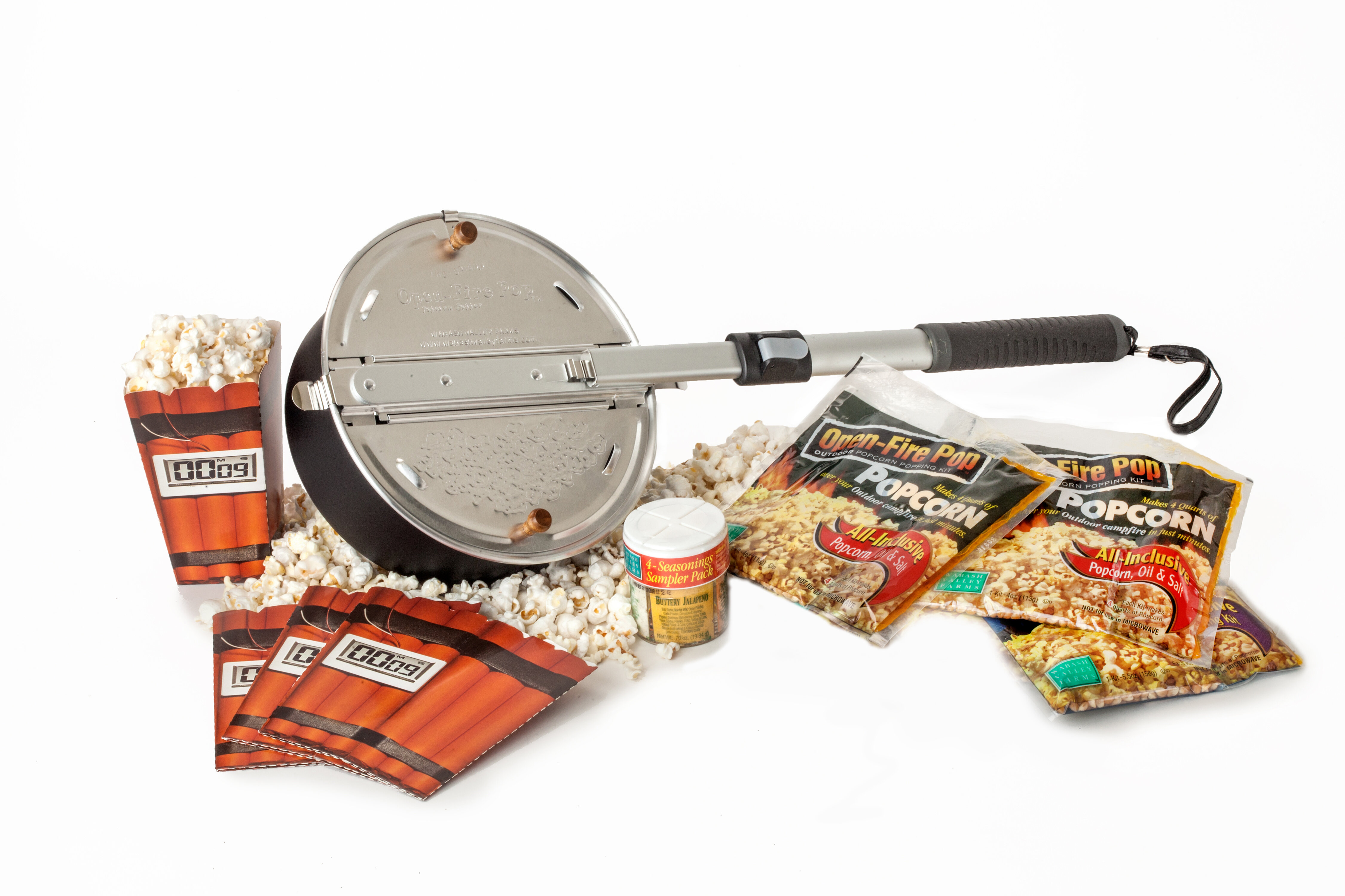 Wabash Valley Farms Pop Stove Top Popcorn Popper