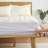Clover Pattern Down Alternative Mattress Pad with 100% Organic Cotton Fabric-849050117-868653158