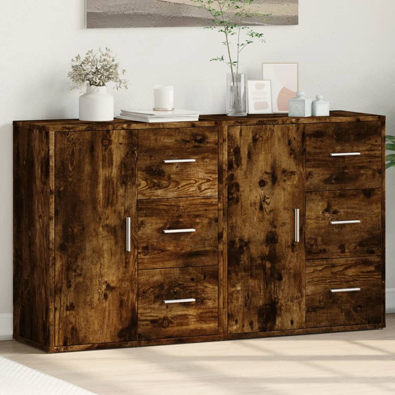 Oplis 60cm Sideboard, Smoked Oak