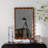 Modern Mirror with Wood Frame