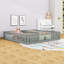 Lit sur pied avec clôture-311757641