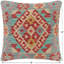 Coussin rustique en kilim tissé à la main