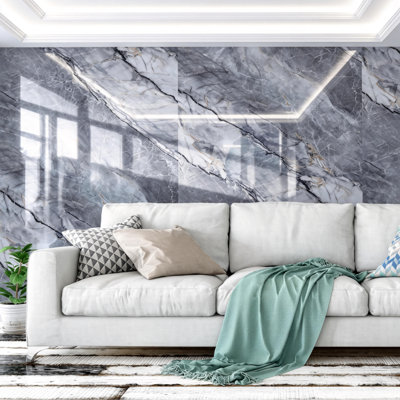 118'' L x 47'' W Vinyl Peel & Stick Wall Paneling Roll for Interior Wall Decor