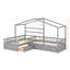 Lit plateforme simple avec 3 tiroirs-156020524