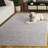 Ebony Hand Tufted Pet Yarn Pile Rug-1405241664