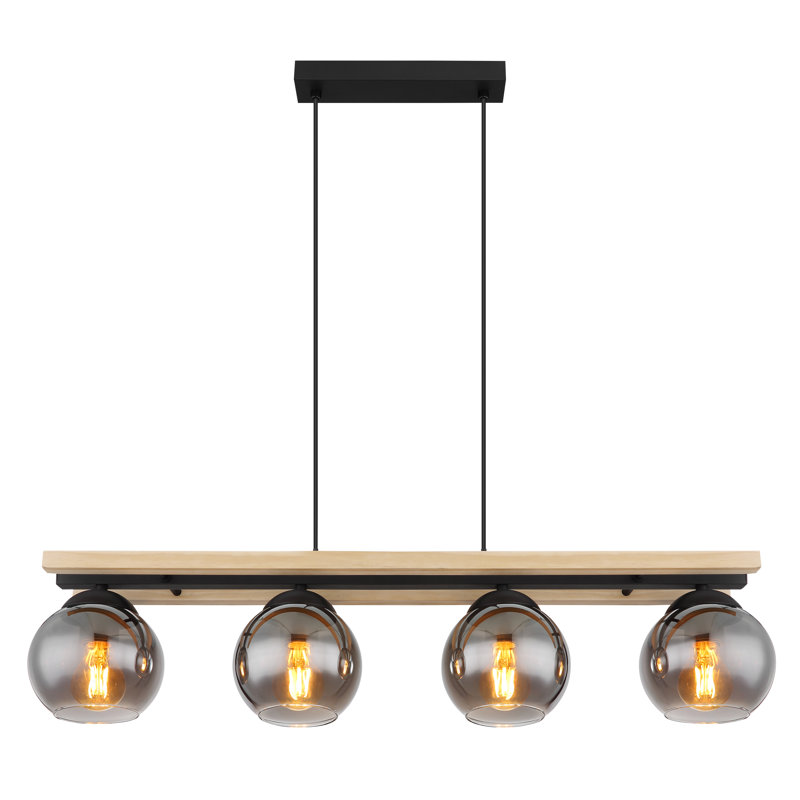 Towlson Linear Pendant Light Set, 4 Lights