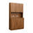 Tall Wardrobe & Kitchen Cabinet, With 6-Doors, 1-Open Shelves And 1-Drawer For Bedroom-1795034117