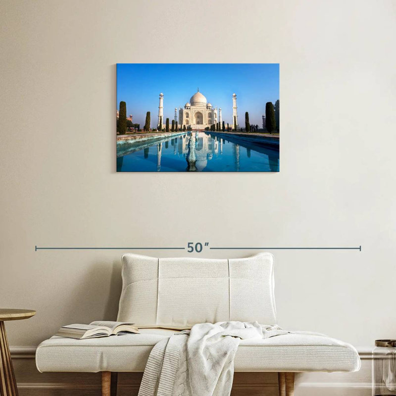 Kavia célèbre Taj Mahal, H 20 po x l 30 po