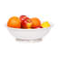 Puro Footed Fruit Bowl - Whitewash