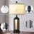 Tatyanna 26" Modern USB Table Lamp Set with Night Light, Built-in Outlet