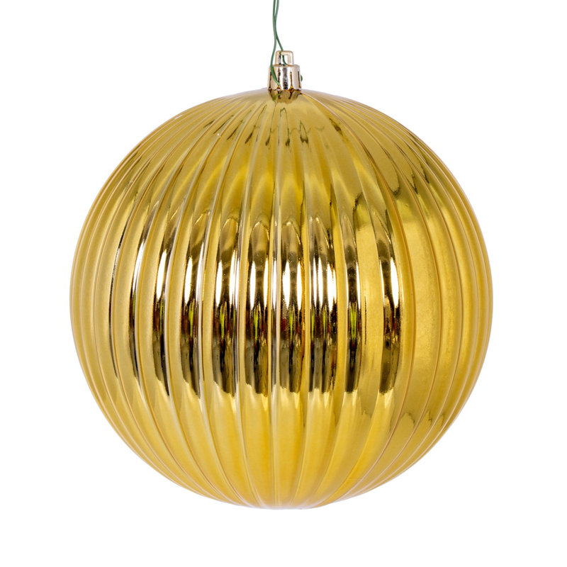 Ensemble de 4 boules de Noël Chistmas, Or
