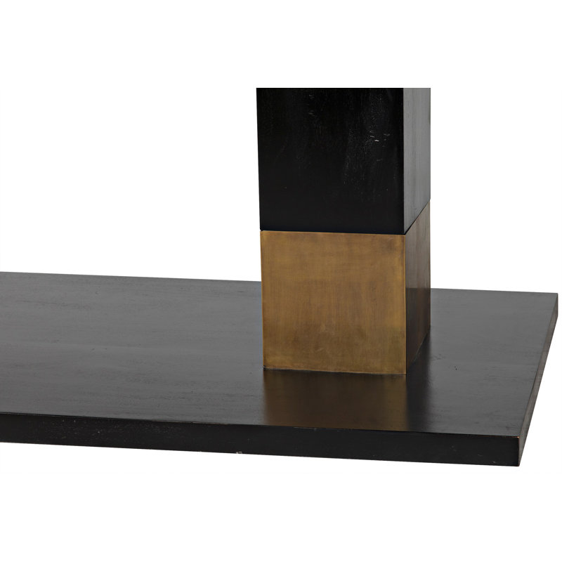 Ravenko Mahogany Solid Wood Top Dining Table