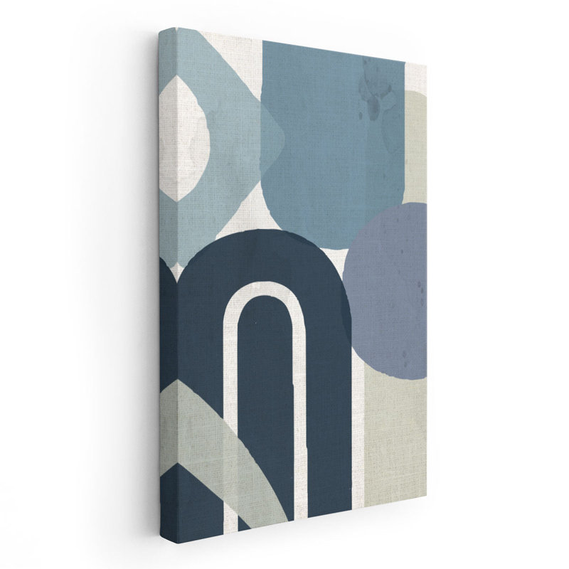 «Abstract Shape 1», reproduction d'art sur toile, H 48 po x l 32 po