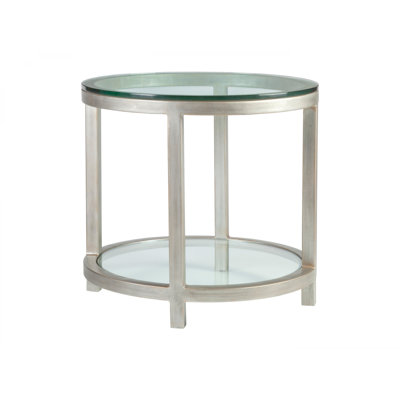 Metal Designs Per Se Round End Table