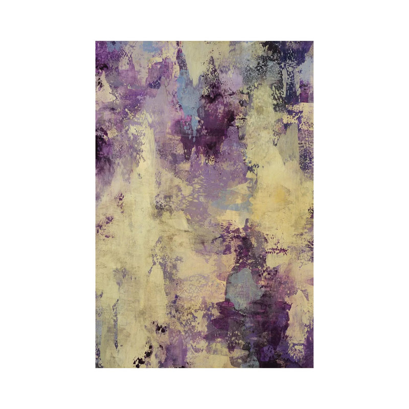 «Lavender Touch» par Randy Hibberd, reproduction d'art sur toile tendue, H 60 po x l 40po x P 1,5 po