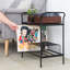 Support audio avec support pour disque vinyle