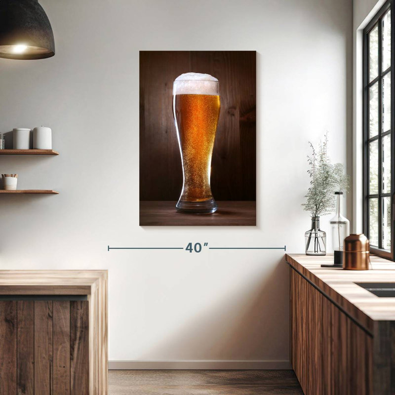 Verre à bière Yarlin, H 39 po x l 26 po