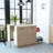 Kitchen Island, Two  External Shelves, Double Door Cabinets, Three Shelves-693762363-693762362