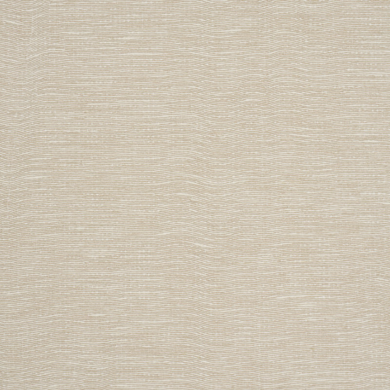Schumacher x Patterson Flynn Linen Plissé Wallpaper, Beige