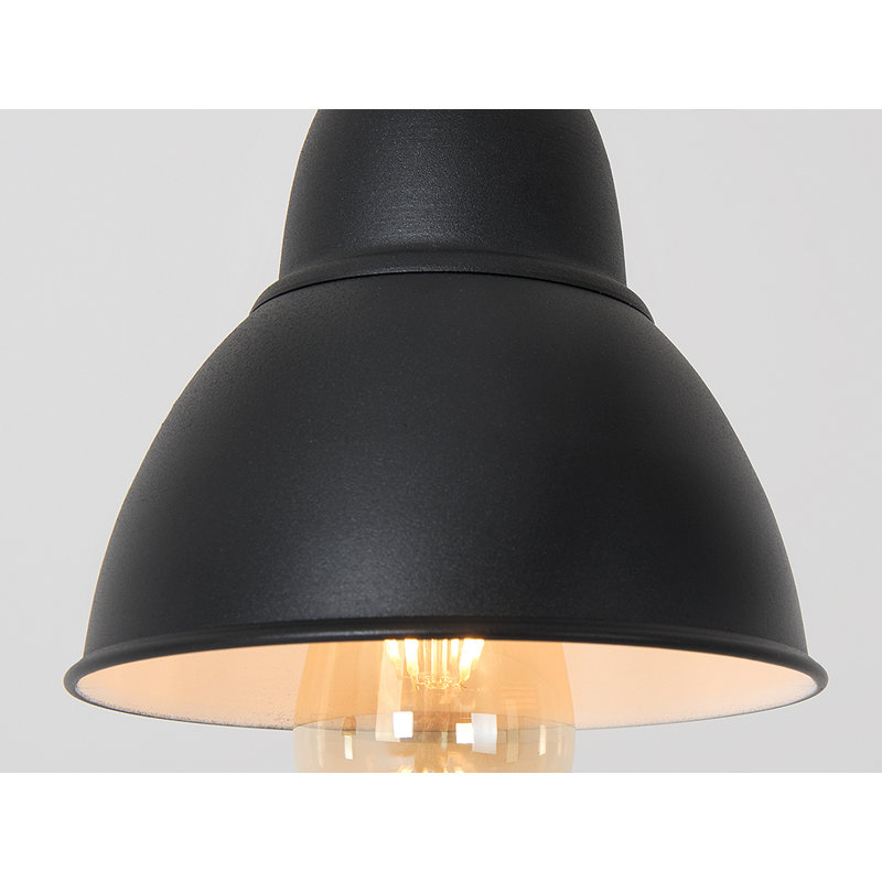 Culpeper 1 - Light Bell Pendant, Black