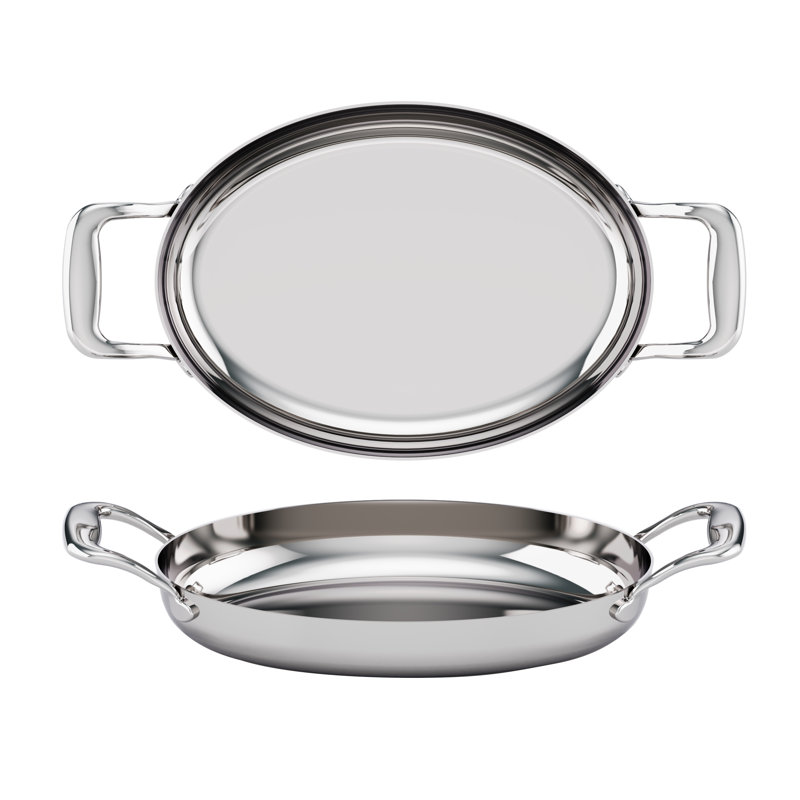 TuxCLAD/DisplayTux 12-Inch Oval Pan, 11.75"