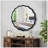 " wood wavy vanity mirror | modern wall decor for bathroom, bedroom, living room, dining room, cloakroom & entryway-177248888-177248891-177511498