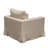 Savannah Slip-Cover Chair In Sand Natural Linen-79031476