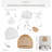 Lumiere Pendant Light for Dining Room, Kitchen Island, or Living Room – 18" Natural Brown Sculptural Rattan, Polished Statement Light Fixture in Boho, Japandi & Modern Organic Style-1896640155