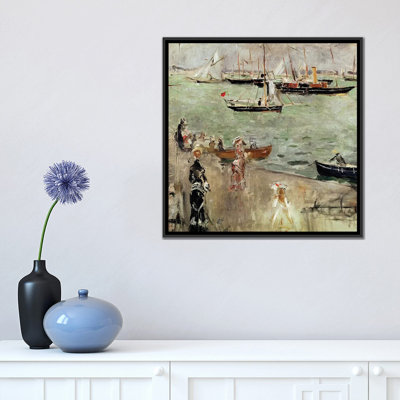 «The Isle Of Wight, 1875» par Berthe Morisot, reproduction sur toile tendue sur châssis