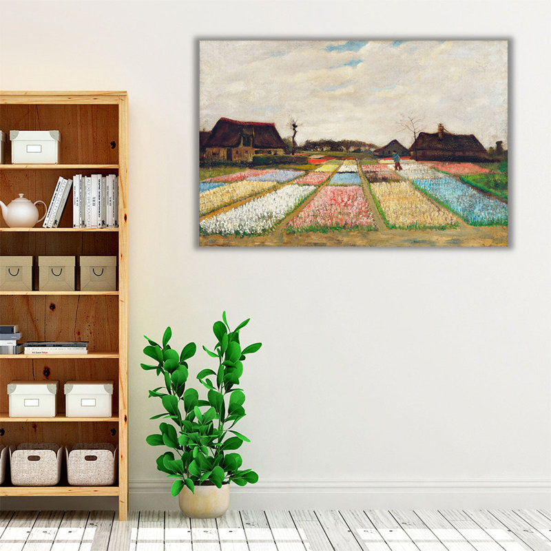 Flower Flower in Holland, 1883 - reproduction d'art sur toile, H 20 po x l 30 po