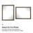 Tahoe 28 in. W x 36 in. H Framed Wall Mirror in Almond Latte-318796416
