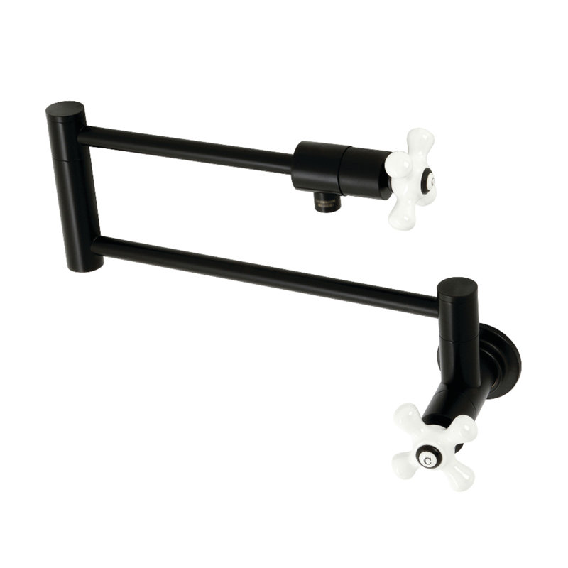 Robinet remplisseur metropolitan, Noir mat