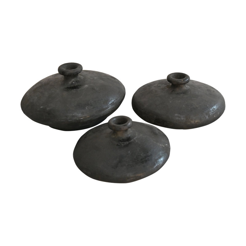 Ensemble de vaisseaux en forme d'obsidienne