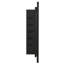 Armoire-miroir noire à fixation murale ou encastrée 16 po x 24 po-220879404