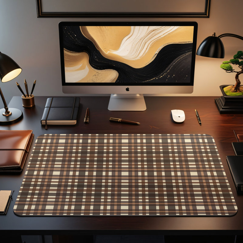 Polyester Desk Pad, 23.6x13.8