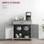 Console avec tiroir de rangement en bois-106364415