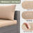 5 Piece Rattan Sectional Seating Group with Cushions-1410508495