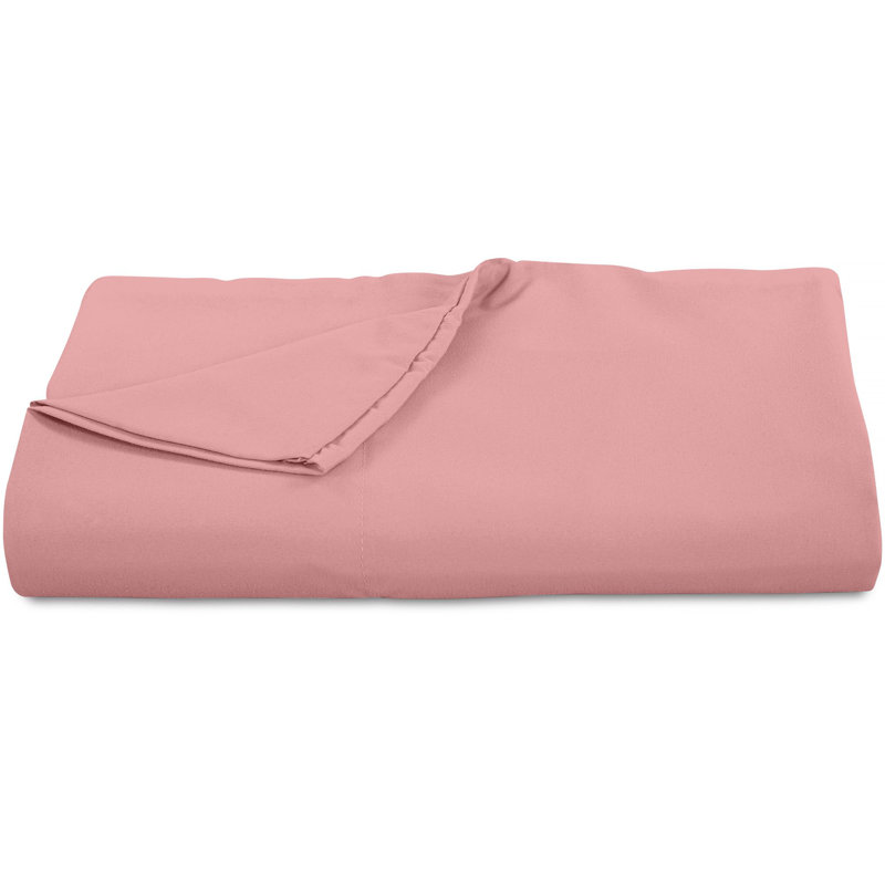 Royale Linens 300 Thread Count 100% Long Staple Combed Cotton Flat Sheet - Super Soft - Top Sheets - Flat Sheet Sold Separately - Breathable, Cool & Crisp Percale Sheets Only