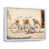 White Floater Framed