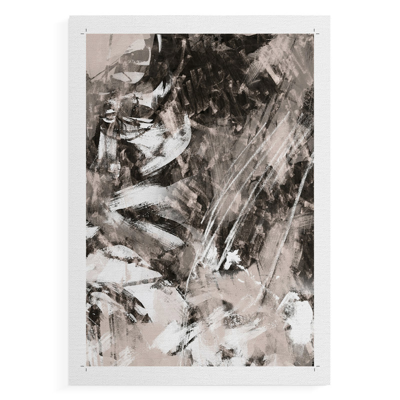 Blush Blackboard II - Impression sur toile seulement - NON CADRE, H 18 po x l 12 po