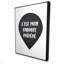 «It's my favorite spot» - Toile avec cadre noir Man | Décoration intérieure-120442445