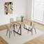Table de salle à manger 55 po 55 pi.-972735618