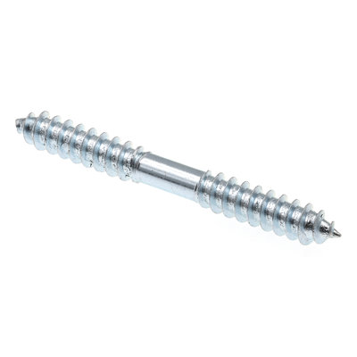 Dowel Screws, 5/16 in. X 3 in., Plain Steel (10 Pack)