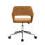 Chaise de bureau en velours Kai-1909017395