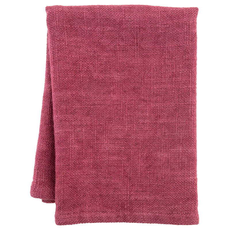 Ensemble de serviettes de table unies, Rose