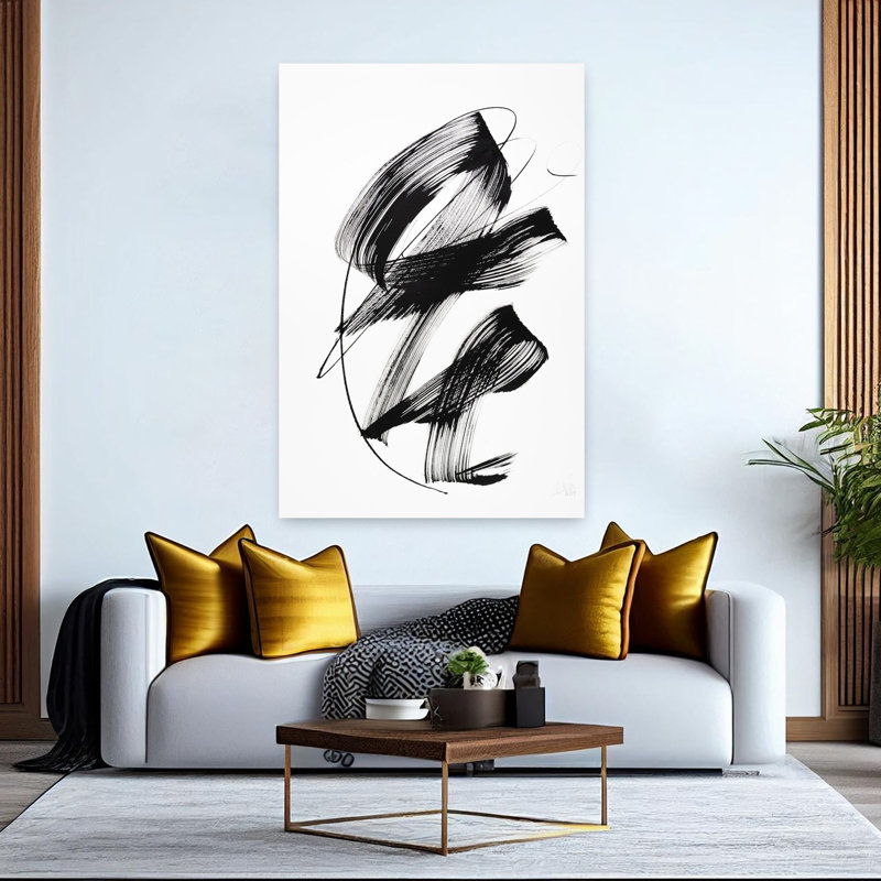 Art contemporain contemporain abstrait, H 60 po x l 40 po