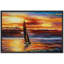 Coastal Ocean At Sunset Scenery Canvas Prints for Living Room Bedroom Decor M11-104074811-104074814
