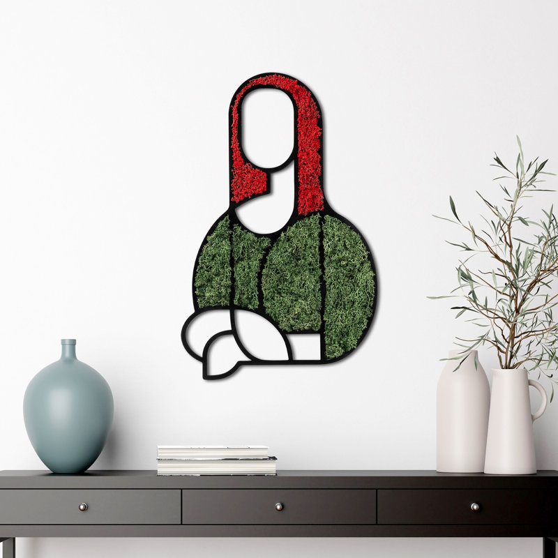Sculpture murale moderne renaissance abstraite Muse