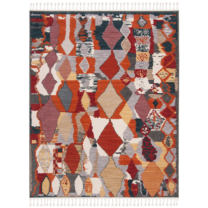 Boothby Performance Abstract Rug, Rectangle 8' x 10'