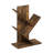 Korou Wood Geometric Bookcase-95356617-95356620